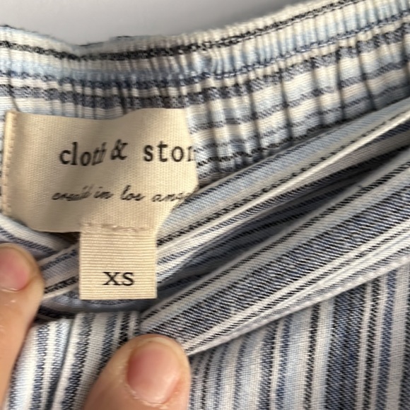 Anthropologie Cloth & Stone Wide Leg Pants - Picture 5 of 8